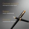 Набор ручек Parker Urban Core FK200 (CW2093381) Muted Black GT сталь нержавеющая подар.кор. ручка перьевая, ручка шариковая